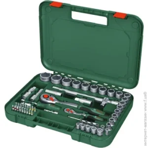 Set of heads Bosch Set of ratchet 1/4" + 1/2" 56 pcs. (1600A02Z9G)